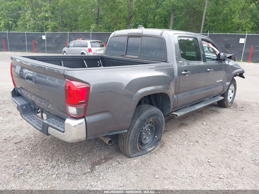 2018 Toyota Tacoma VIN 5TFAX5GNXJX125496 IAAI salvage auction — FRONT END, Salvage (South Carolina), sold $6,000 on 2026-07-24 (photo 4)