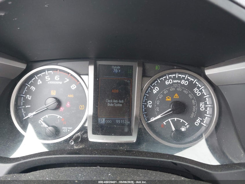 2018 Toyota Tacoma VIN 5TFAX5GNXJX125496 IAAI salvage auction — FRONT END, Salvage (South Carolina), sold $6,000 on 2026-07-24 (photo 7)