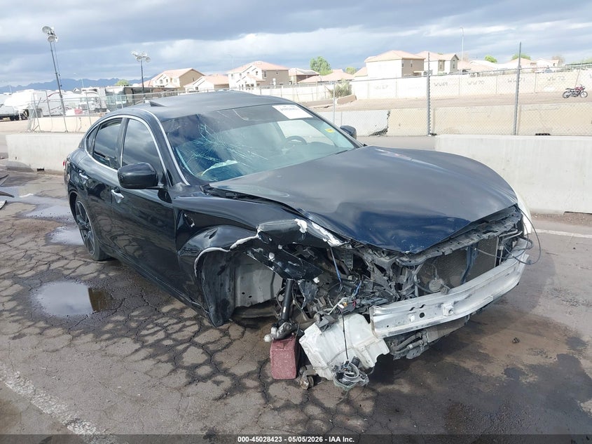 2012 Infiniti M VIN JN1BY1AP2CM335568 IAAI salvage auction — RIGHT FRONT, Salvage (Arizona), sold $225 on 2026-07-09 (photo 6)