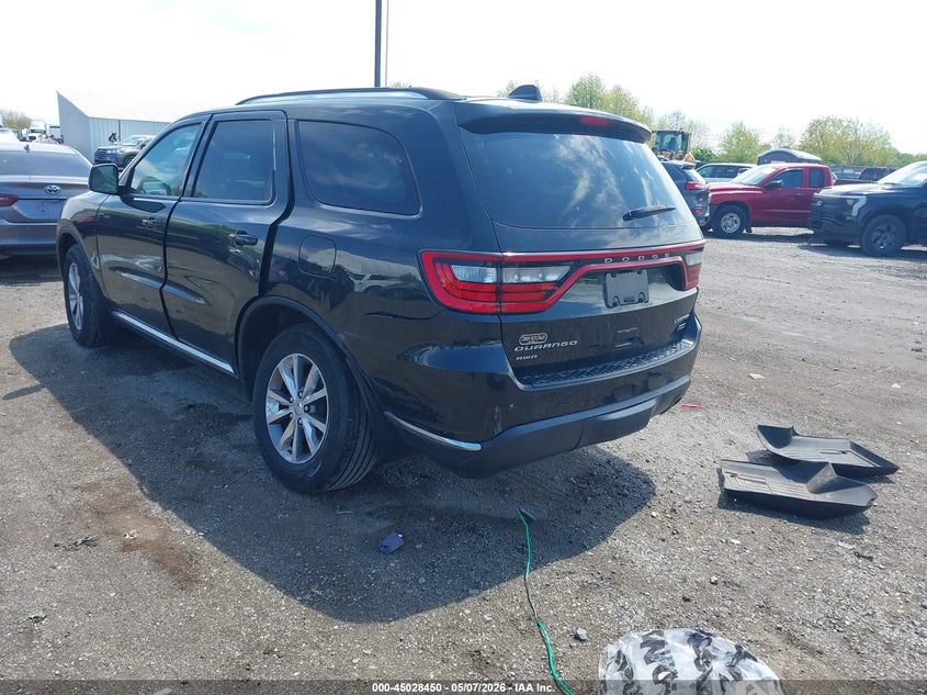 2014 Dodge Durango VIN 1C4RDJDG4EC501729 IAAI salvage auction — FRONT & REAR, Salvage (Illinois), sold $25 on 2026-07-09 (photo 3)