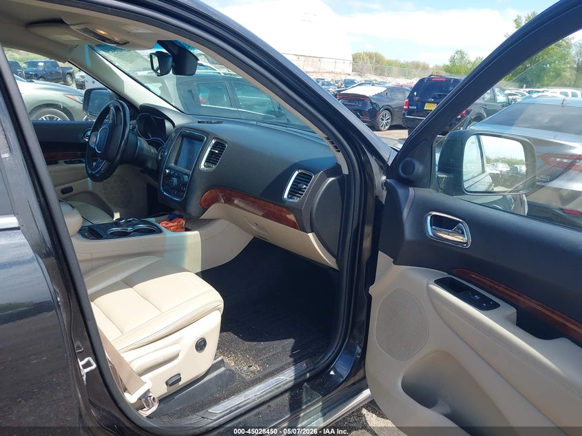 2014 Dodge Durango VIN 1C4RDJDG4EC501729 IAAI salvage auction — FRONT & REAR, Salvage (Illinois), sold $25 on 2026-07-09 (photo 5)