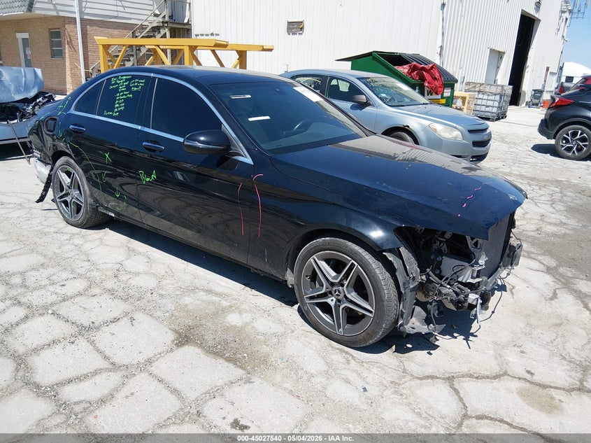 2020 Mercedes-benz C-klasse VIN W1KWF8EB0LR582611 — IAAI salvage auction photo