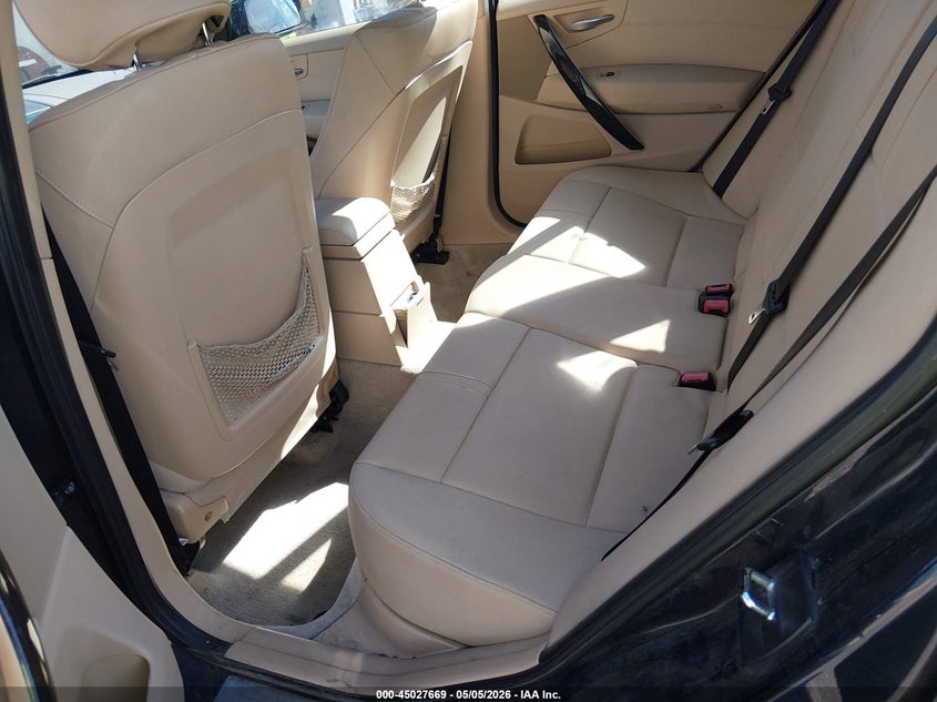 2007 BMW X3 VIN WBXPC93407WF24092 IAAI salvage auction — RIGHT REAR, Salvage (Nevada), sold $50 on 2026-07-10 (photo 8)