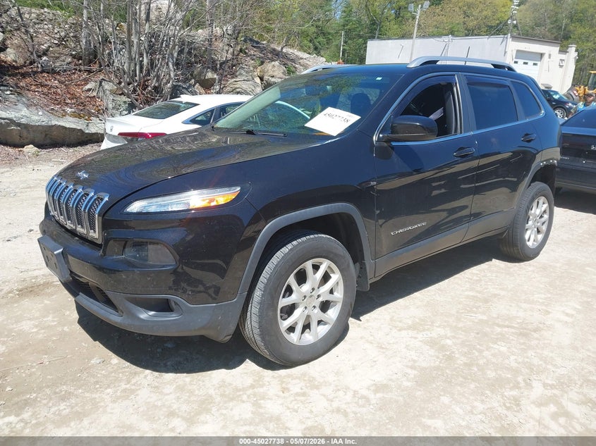 2016 Jeep Cherokee VIN 1C4PJMCS8GW214838 IAAI salvage auction — REAR END, Clear (Massachusetts), sold $1,350 on 2026-07-10 (photo 2)