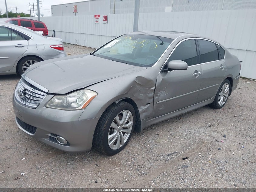 2008 Infiniti M VIN JNKAY01E08M600673 IAAI salvage auction — LEFT FRONT, Salvage (Texas), sold $550 on 2026-08-29 (photo 2)
