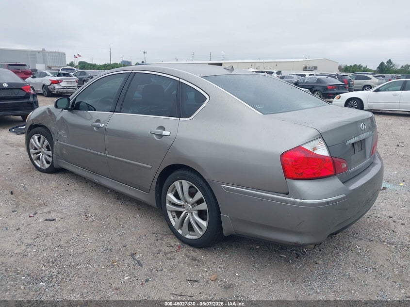 2008 Infiniti M VIN JNKAY01E08M600673 IAAI salvage auction — LEFT FRONT, Salvage (Texas), sold $550 on 2026-08-29 (photo 3)