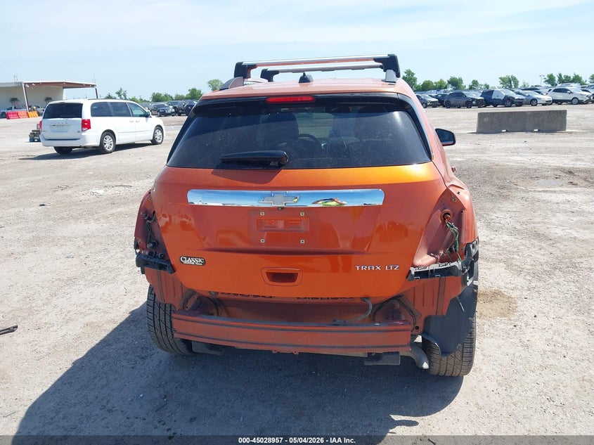 2015 Chevrolet Trax VIN KL7CJNSBXFB130707 IAAI salvage auction — REAR END, Original (Texas), sold $1,500 on 2026-07-22 (photo 6)