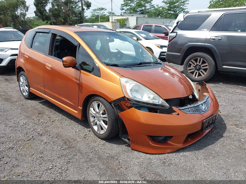2009 Honda Fit VIN JHMGE88479S033695 IAAI salvage auction — LEFT SIDE, Salvage (Hawaii), sold $25 on 2026-07-21 (photo 1)