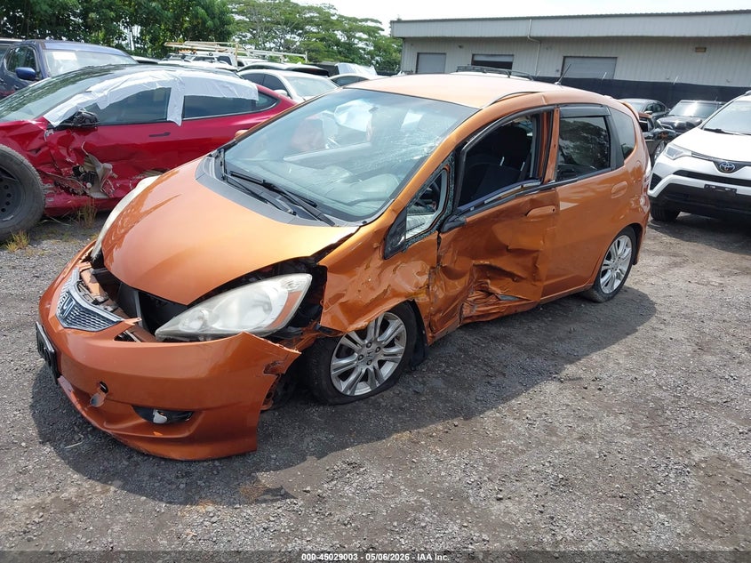 2009 Honda Fit VIN JHMGE88479S033695 IAAI salvage auction — LEFT SIDE, Salvage (Hawaii), sold $25 on 2026-07-21 (photo 2)