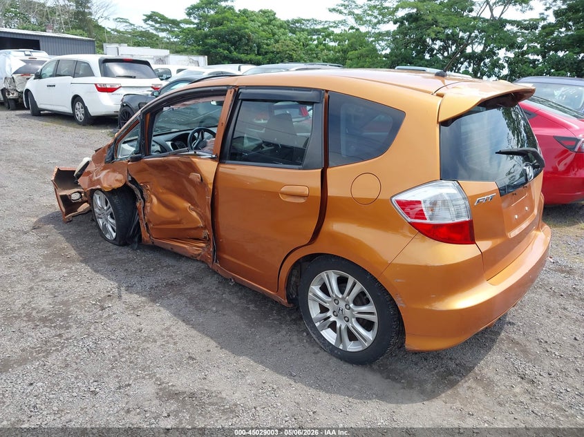 2009 Honda Fit VIN JHMGE88479S033695 IAAI salvage auction — LEFT SIDE, Salvage (Hawaii), sold $25 on 2026-07-21 (photo 3)