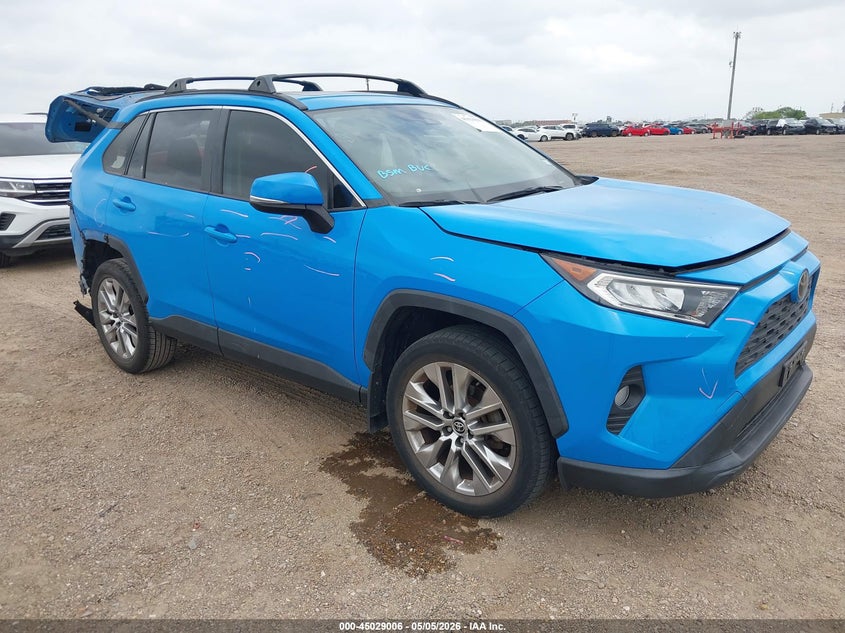 2021 Toyota Rav 4 VIN JTMC1RFV9MD079491 IAAI salvage auction — REAR END, Original (Texas), sold $12,350 on 2026-07-08 (photo 1)
