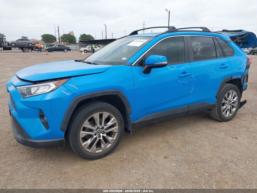 2021 Toyota Rav 4 VIN JTMC1RFV9MD079491 IAAI salvage auction — REAR END, Original (Texas), sold $12,350 on 2026-07-08 (photo 2)