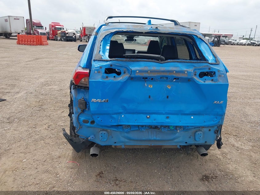 2021 Toyota Rav 4 VIN JTMC1RFV9MD079491 IAAI salvage auction — REAR END, Original (Texas), sold $12,350 on 2026-07-08 (photo 6)
