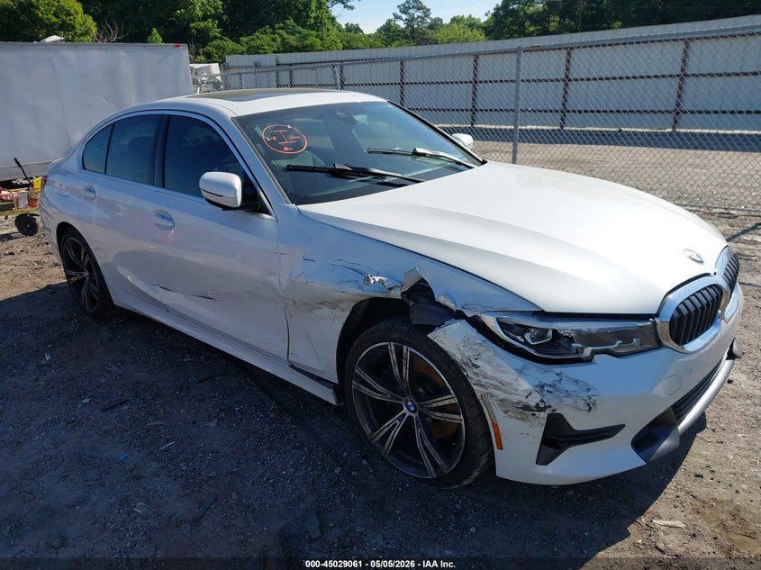 2021 BMW 3er VIN WBA5R7C01MFK10865 IAAI salvage auction — RIGHT FRONT, Salvage (Alabama), sold $10,650 on 2026-07-15 (photo 6)
