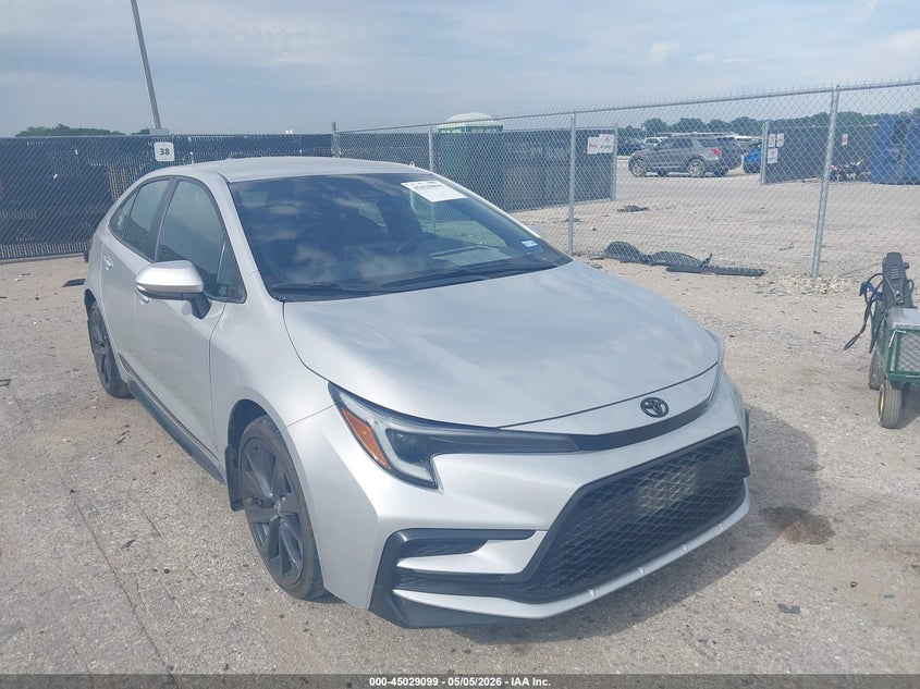 2024 Toyota Corolla VIN 5YFS4MCE9RP184160 IAAI salvage auction — SIDE, Original (Texas), sold $8,600 on 2026-07-27 (photo 1)