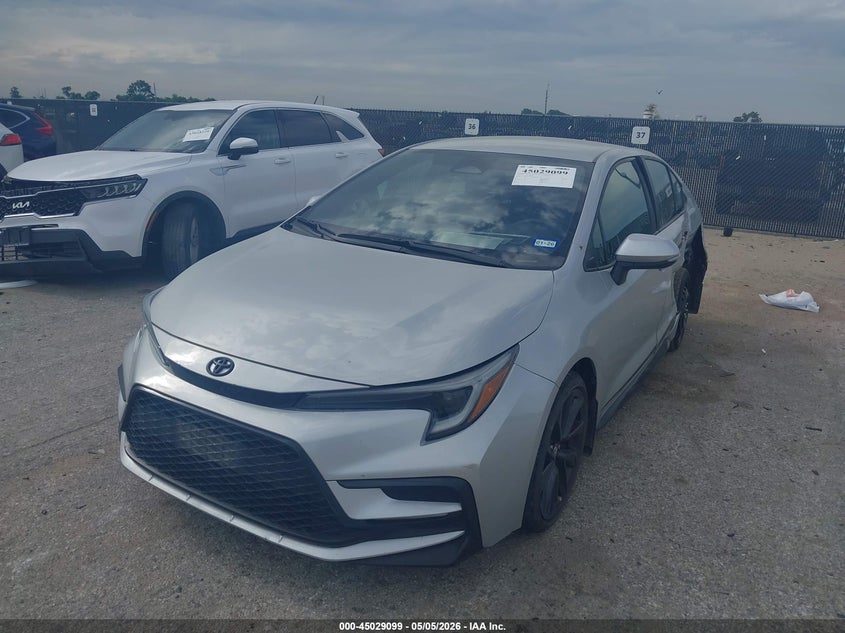 2024 Toyota Corolla VIN 5YFS4MCE9RP184160 IAAI salvage auction — SIDE, Original (Texas), sold $8,600 on 2026-07-27 (photo 2)