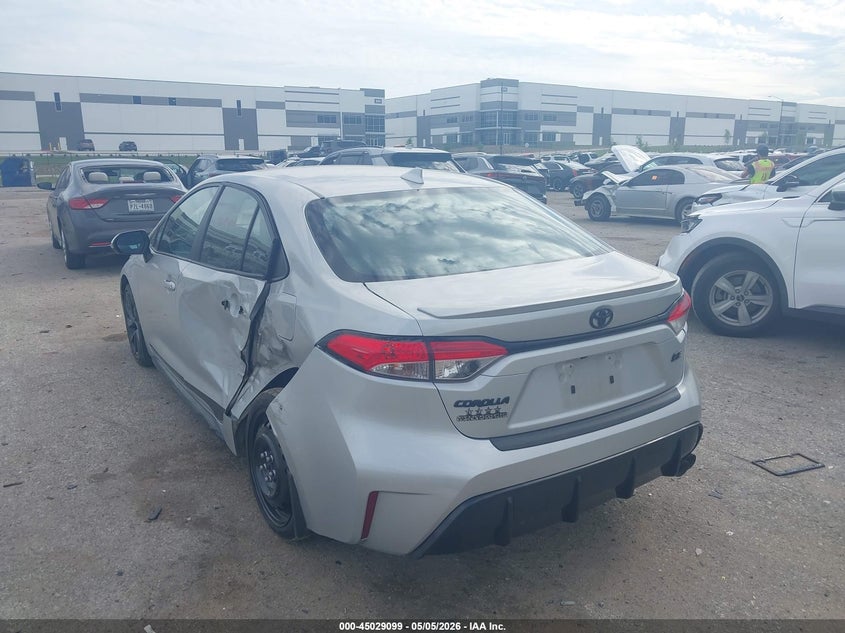 2024 Toyota Corolla VIN 5YFS4MCE9RP184160 IAAI salvage auction — SIDE, Original (Texas), sold $8,600 on 2026-07-27 (photo 3)