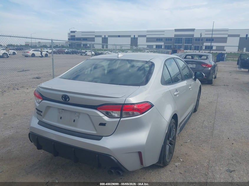 2024 Toyota Corolla VIN 5YFS4MCE9RP184160 IAAI salvage auction — SIDE, Original (Texas), sold $8,600 on 2026-07-27 (photo 4)