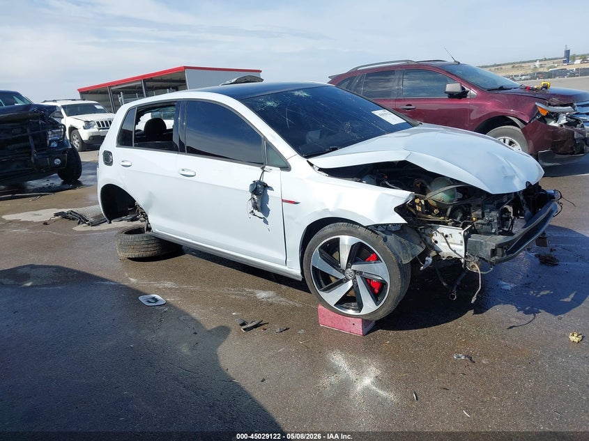 2018 Volkswagen Golf gti VIN 3VW447AU2JM259956 IAAI salvage auction — ROLLOVER, Salvage (Nebraska), sold $1,400 on 2026-07-09 (photo 1)