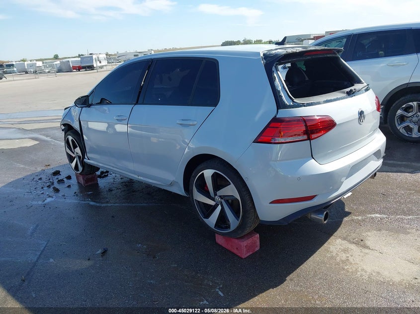 2018 Volkswagen Golf gti VIN 3VW447AU2JM259956 IAAI salvage auction — ROLLOVER, Salvage (Nebraska), sold $1,400 on 2026-07-09 (photo 3)