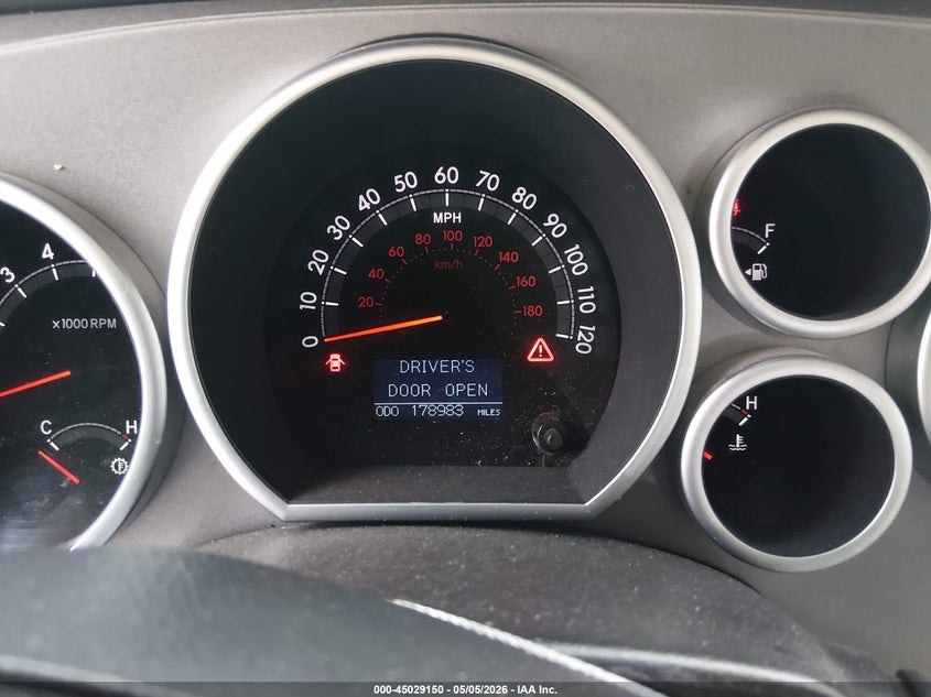 2013 Toyota Sequoia VIN 5TDJW5G1XDS078254 IAAI salvage auction — FRONT END, Salvage (New Mexico), sold $2,400 on 2026-07-13 (photo 7)