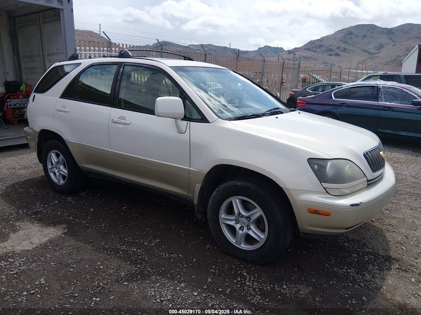 1999 Lexus Rx 300 VIN JT6HF10U9X0017925 IAAI salvage auction — REAR END, Salvage (Nevada), sold $225 on 2026-07-31 (photo 1)