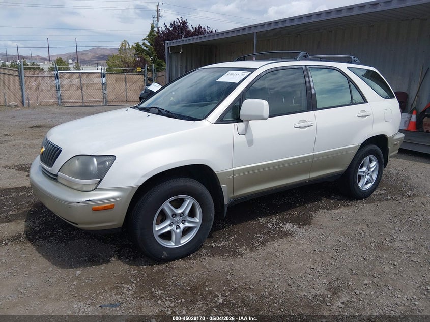 1999 Lexus Rx 300 VIN JT6HF10U9X0017925 IAAI salvage auction — REAR END, Salvage (Nevada), sold $225 on 2026-07-31 (photo 2)