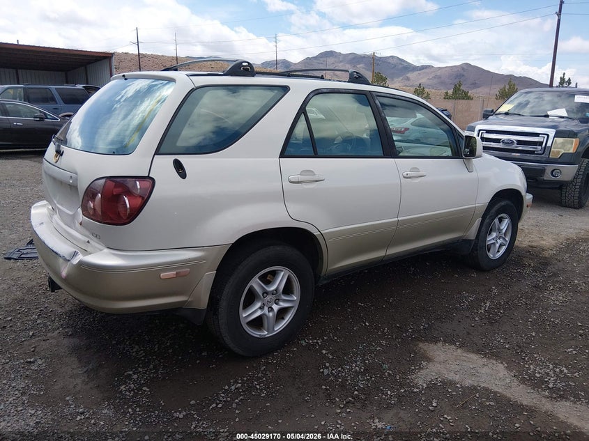 1999 Lexus Rx 300 VIN JT6HF10U9X0017925 IAAI salvage auction — REAR END, Salvage (Nevada), sold $225 on 2026-07-31 (photo 4)