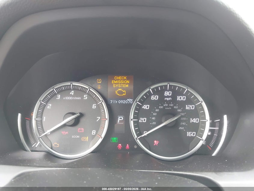 2017 Acura Tlx VIN 19UUB2F30HA004825 IAAI salvage auction — FRONT END, Salvage Title, sold $425 on 2026-07-28 (photo 7)