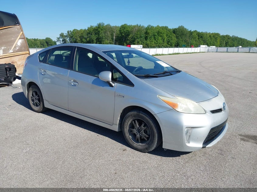 2012 Toyota Prius VIN JTDKN3DU8C5421318 IAAI salvage auction — HAIL, Salvage (Indiana), sold $1,100 on 2026-07-16 (photo 1)