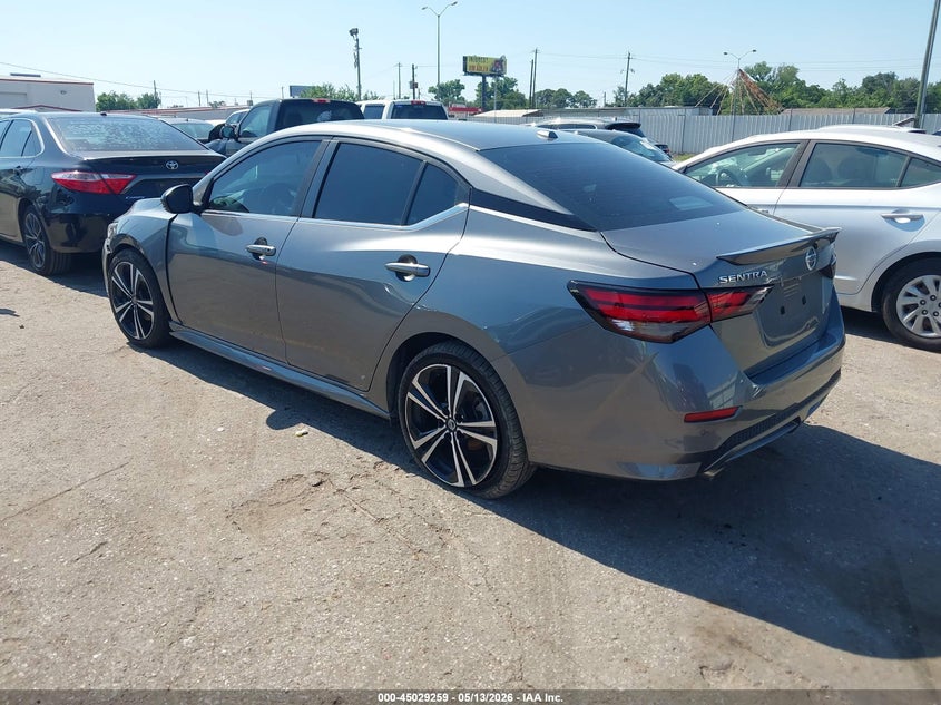 2021 Nissan Sentra VIN 3N1AB8DV0MY328441 IAAI salvage auction — LEFT REAR, Original (Texas), sold $4,075 on 2026-07-17 (photo 3)