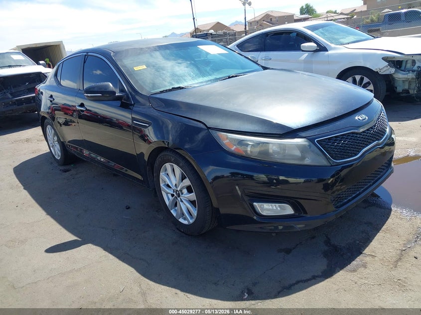 2015 Kia Optima VIN KNAGM4A72F5615437 IAAI salvage auction — MECHANICAL, Salvage (Arizona), sold $925 on 2026-07-07 (photo 1)