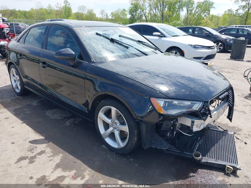 2016 Audi A3 VIN WAUB8GFFXG1029500 IAAI salvage auction — SIDE, Salvage (Ohio), sold $500 on 2026-07-28 (photo 1)