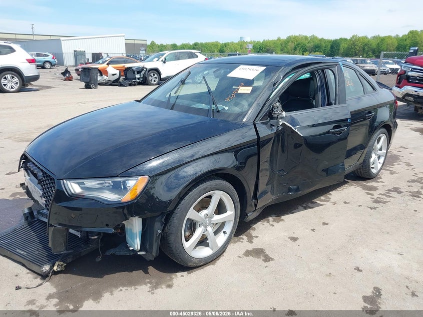 2016 Audi A3 VIN WAUB8GFFXG1029500 IAAI salvage auction — SIDE, Salvage (Ohio), sold $500 on 2026-07-28 (photo 2)