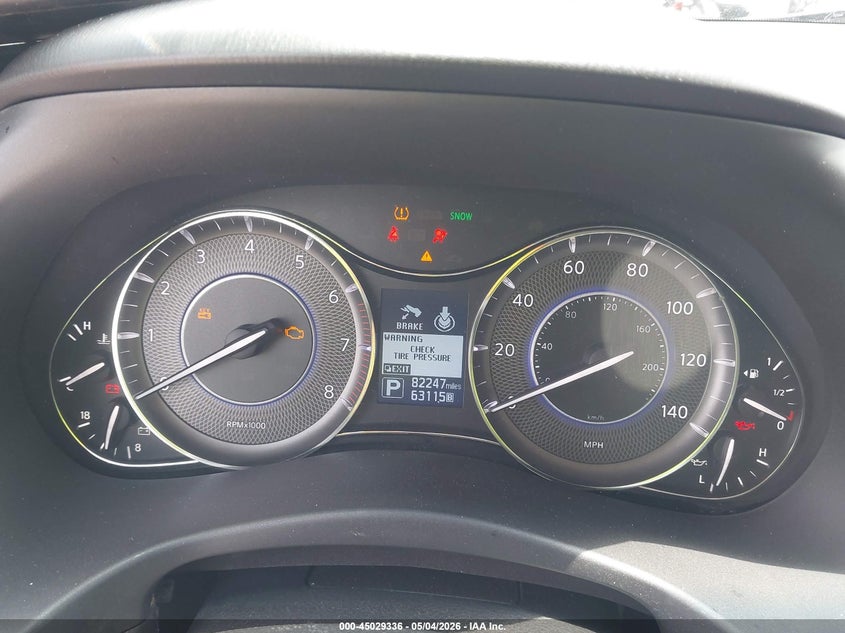 2017 Infiniti Qx80 VIN JN8AZ2NFXH9640201 IAAI salvage auction — RIGHT FRONT, Salvage (Texas), sold $2,500 on 2026-07-09 (photo 7)