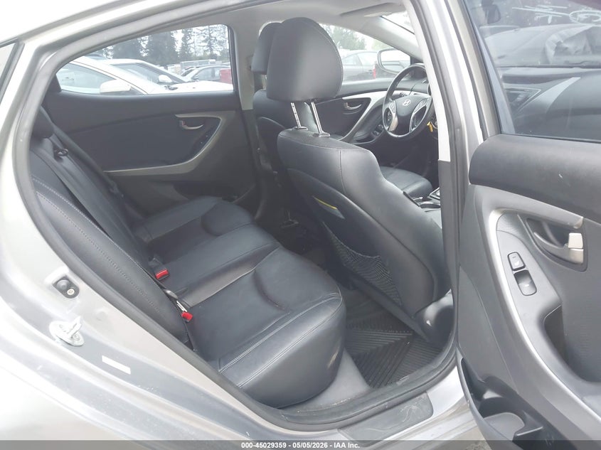 2013 Hyundai Elantra VIN KMHDH4AE4DU671094 IAAI salvage auction — RIGHT REAR, Bill Of Sale (Washington), sold $775 on 2026-07-22 (photo 8)