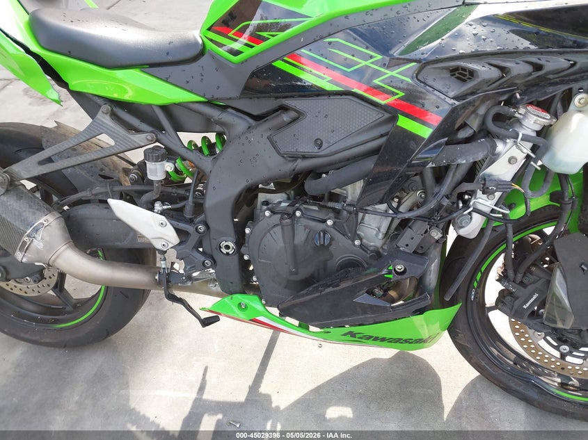 2023 Kawasaki Zx VIN ML5ZXCS13PDA00245 IAAI salvage auction — LEFT & RIGHT, Salvage Certificate (California), sold $25 on 2026-07-24 (photo 8)