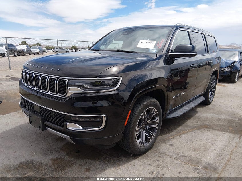 2025 Jeep Wagoneer VIN 1C4SJVBP5SS536897 IAAI salvage auction — RIGHT SIDE, Enterprise Vehicles Clear Only (Texas), sold $25,700 on 2026-07-29 (photo 2)