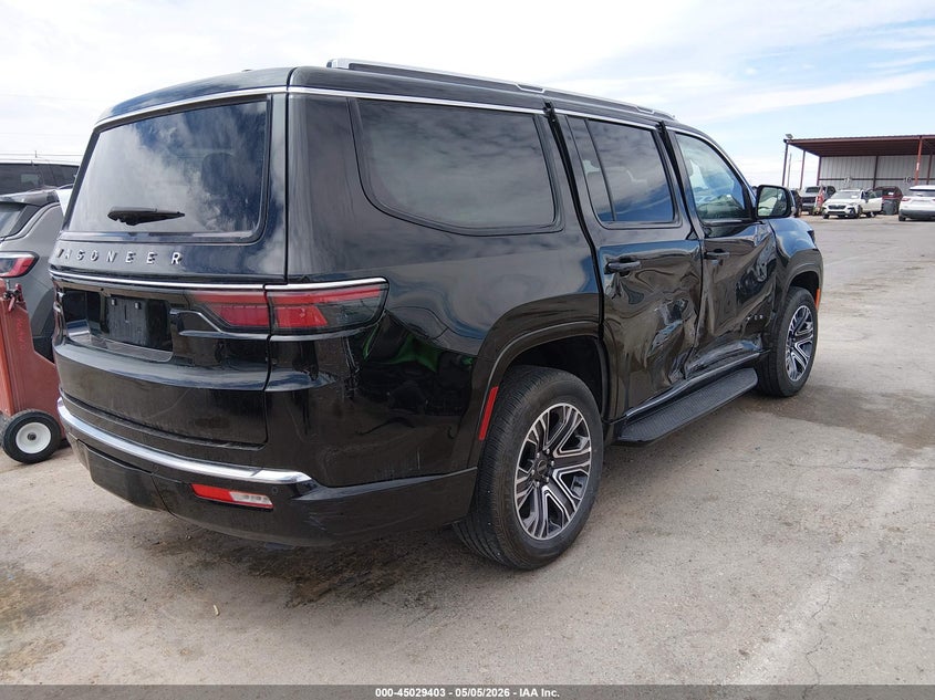 2025 Jeep Wagoneer VIN 1C4SJVBP5SS536897 IAAI salvage auction — RIGHT SIDE, Enterprise Vehicles Clear Only (Texas), sold $25,700 on 2026-07-29 (photo 4)