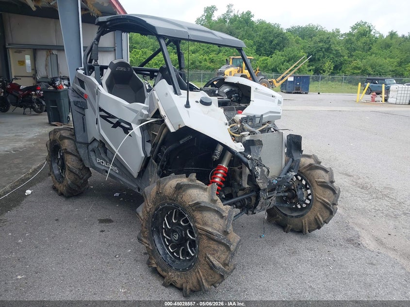 2021 Polaris Rzr VIN 3NSASK99XMN863427 IAAI salvage auction — FRONT END, Salvage Title, sold $3,200 on 2026-09-23 (photo 1)