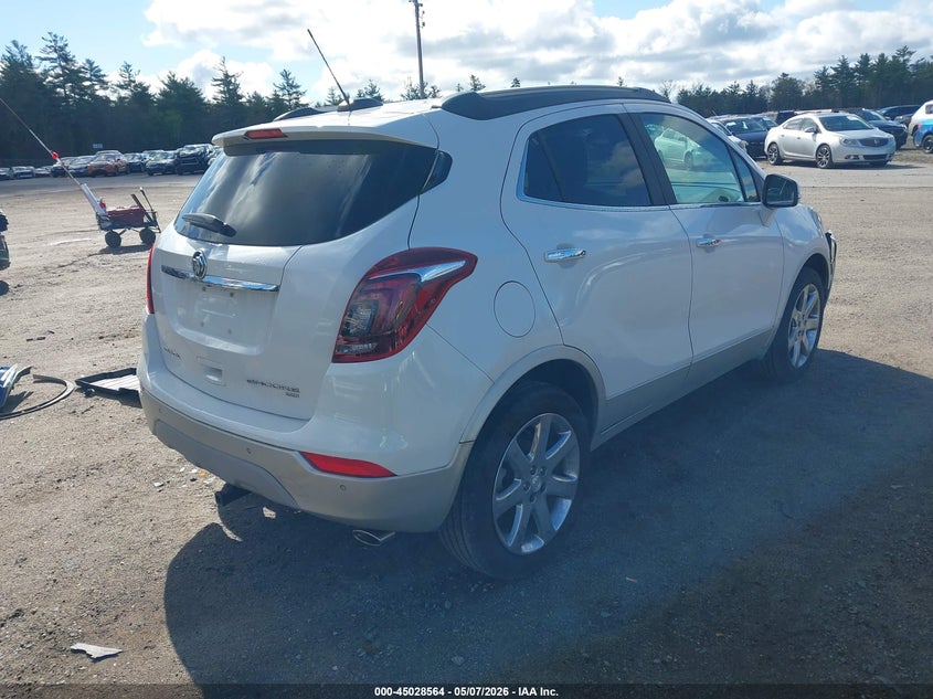 2018 Buick Encore VIN KL4CJHSB7JB556619 IAAI salvage auction — FRONT END, Salvage (Massachusetts), sold $1,775 on 2026-07-10 (photo 4)
