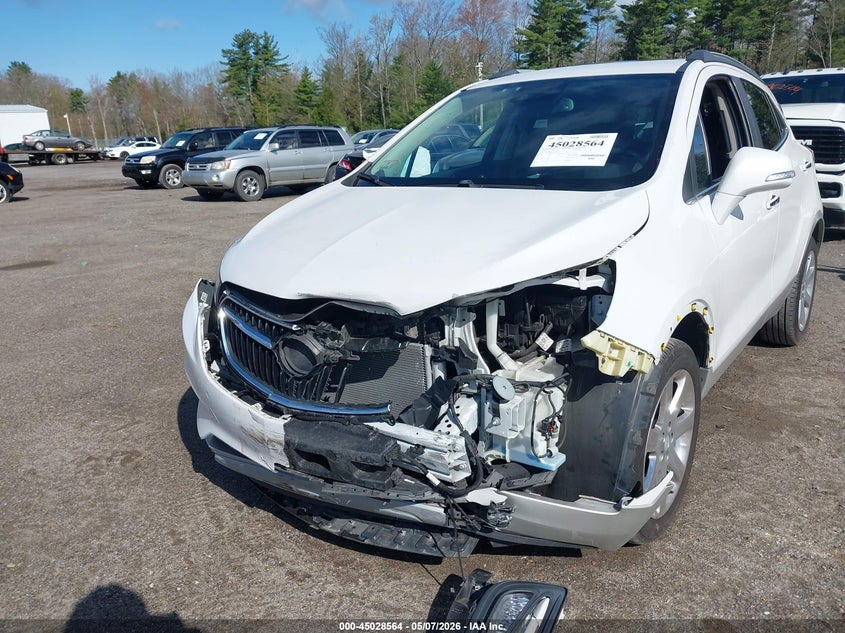 2018 Buick Encore VIN KL4CJHSB7JB556619 IAAI salvage auction — FRONT END, Salvage (Massachusetts), sold $1,775 on 2026-07-10 (photo 6)