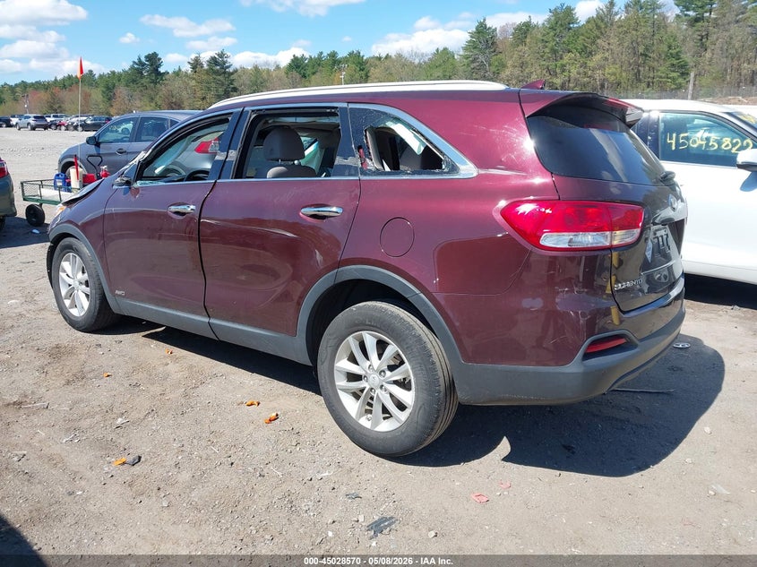 2017 Kia Sorento VIN 5XYPGDA3XHG255626 IAAI salvage auction — FRONT END, Salvage (Massachusetts), sold $1,350 on 2026-07-10 (photo 3)