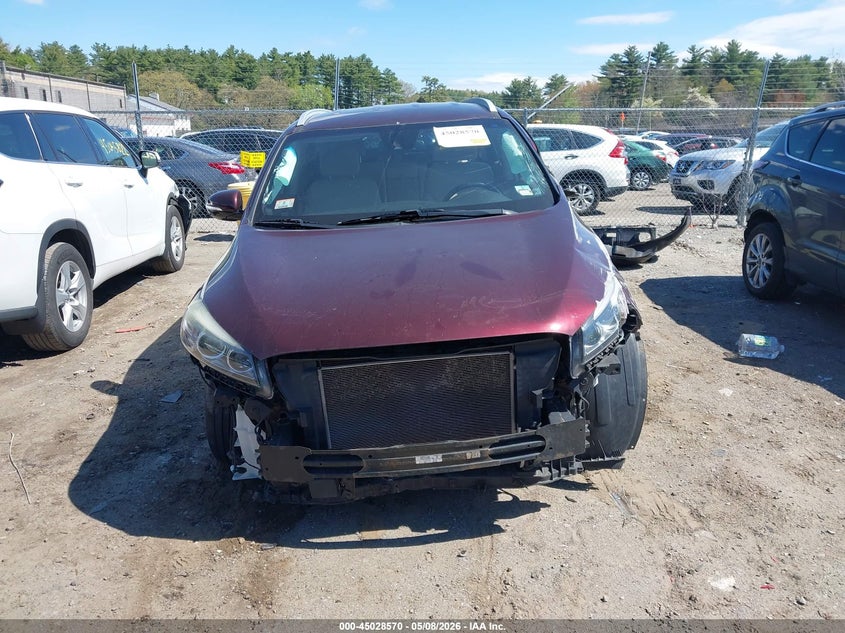 2017 Kia Sorento VIN 5XYPGDA3XHG255626 IAAI salvage auction — FRONT END, Salvage (Massachusetts), sold $1,350 on 2026-07-10 (photo 6)