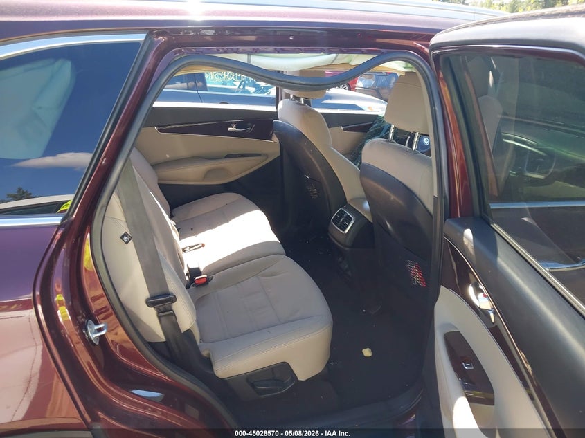 2017 Kia Sorento VIN 5XYPGDA3XHG255626 IAAI salvage auction — FRONT END, Salvage (Massachusetts), sold $1,350 on 2026-07-10 (photo 8)