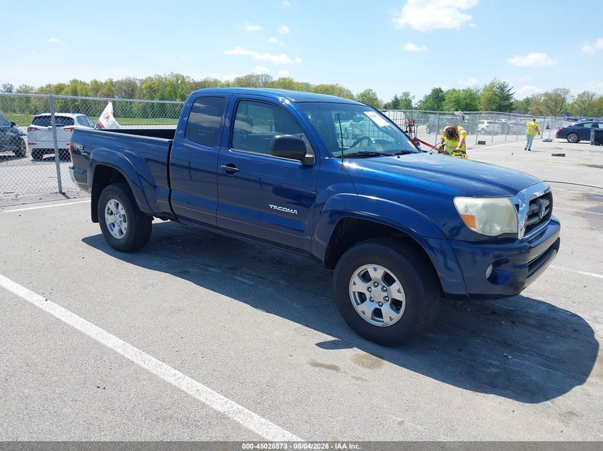2007 Toyota Tacoma VIN 5TETU62N87Z415722 IAAI salvage auction — HAIL, Clear (Indiana), sold $3,050 on 2026-07-24 (photo 1)