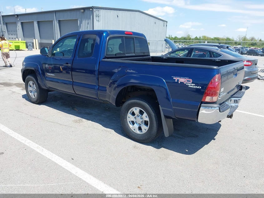 2007 Toyota Tacoma VIN 5TETU62N87Z415722 IAAI salvage auction — HAIL, Clear (Indiana), sold $3,050 on 2026-07-24 (photo 3)