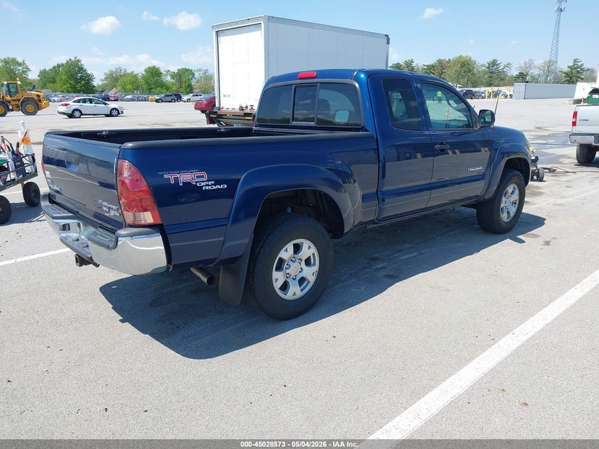2007 Toyota Tacoma VIN 5TETU62N87Z415722 IAAI salvage auction — HAIL, Clear (Indiana), sold $3,050 on 2026-07-24 (photo 4)