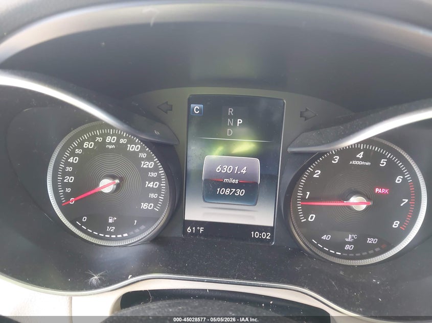 2017 Mercedes-benz Glc VIN WDC0G4KB8HF155867 IAAI salvage auction — LEFT FRONT, Clear (Indiana), sold $4,600 on 2026-07-07 (photo 7)