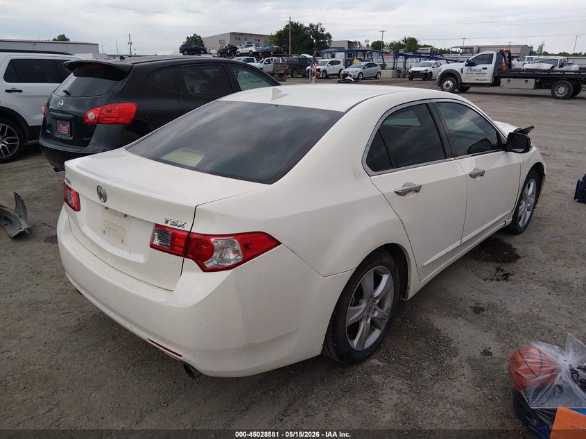 2009 Acura Tsx VIN JH4CU26689C010486 IAAI salvage auction — FRONT END, Clear (Oklahoma), sold $300 on 2026-07-21 (photo 4)